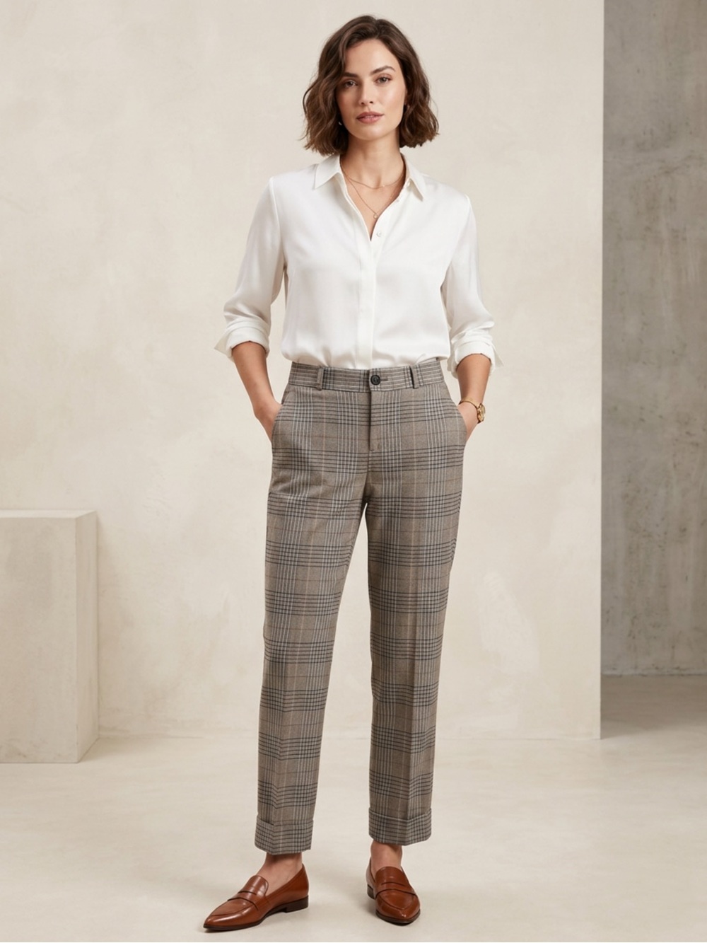 Banana Republic Sloan Slim High-Rise Ankle Pant